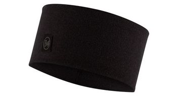 Cinta ancha unisex de merino negro