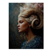 cuadro mujer aries alu-dibond 60x80 cm