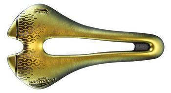 Sillin selle san marco aspide short racing iridescent gold