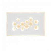 aplique de pared led dembe 20w