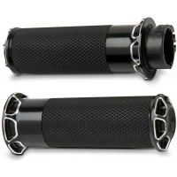 puno manillar harley-davidson big twin 82-99 arlen ness beveled par negro