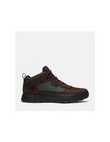 zapatillas timberland field trekker low lace up marron oscuro hombre