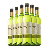 emina vino blanco rueda joven 75 cl 13 vol pack de 6 unidades