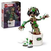 lego disney marvel groot bailarin juego de construccion 10 anos - 76297