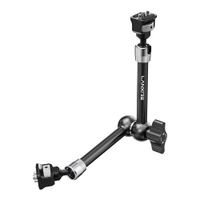 lanxire brazo magico articulado 11 cabezales bola 360 pines de localizacion soporte monitor camara arri dslr tornillos 14