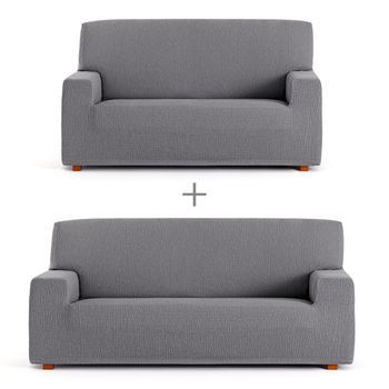 Fundas De Sofa Mod/7 Elastica Troya 3-2 Pl. C/6
