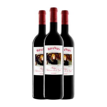 Gutiérrez De La Vega Vino Tinto Rojo Y Negro Alicante 75 Cl 14% Vol. (pack De 3 Unidades)