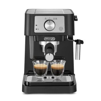 DeLonghi Stilosa EC260.BK Cafetera Espresso Semi-Automática 15 Bares Negra/Inox