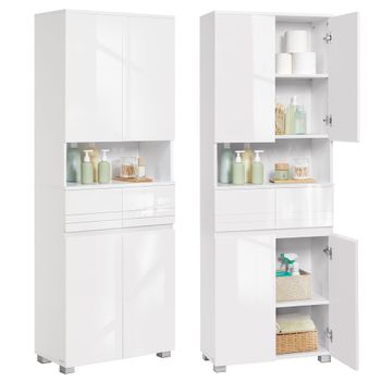 Mueble de Baño, Blanco Nube / 30 x 60 x 170 cm