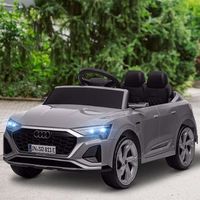 coche electrico para ninos de 3 anos audi q8 gris aiyaplay