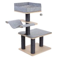 savoy scratching tree  - grey