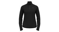 jersey odlo berra 1 2 cremallera negro mujer