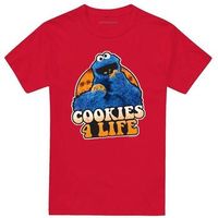 sesame street camiseta cookies 4 life para mujer