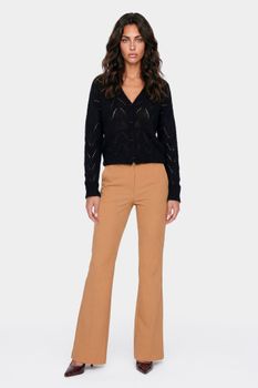 cárdigan de mohair black s