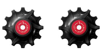 Bbb rollerboys ruedas jockey con rodamiento de ceramica sram narrow wide 12t negro