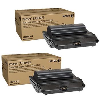 Xerox 106R01411 Black Original Toners Twin Pack (2 Pack)