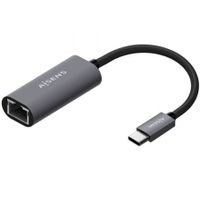 adaptador aisens a109-0709 usb-c a rj45 1000mbps 15cm gris plugplay