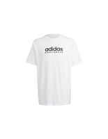 camiseta hombre corte holgado cuello redondo 100 algodon adidas