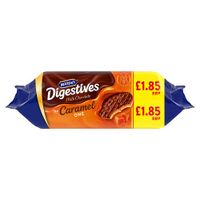 mcvities milk chocolate caramel digestives