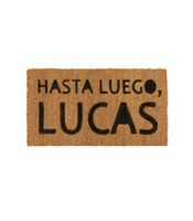 felpudo hasta luego lucas 33x60