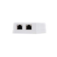 nanocable roseta de superficie rj45 cat6 ftp 2 tomas blanca