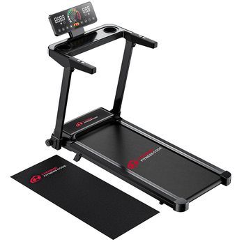 Cinta De Correr Plegable Con Alfombrilla Q8, Velocidad 1-12 Km/h, Inclinación Manual Del 5 %, Rattantree