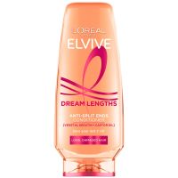 loreal paris elvive dream lengths anti-split ends conditioner with vegetal keratin  castor oil for long hair 500ml
