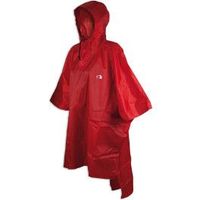 tatonka poncho 1 xs-s poncho poliester rojo