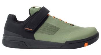 Zapatillas mtb crankbrothers stamp speedlace verde   naranja 2021