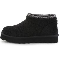 bearpaw botines snuggle daphne deco 3192w-011 black para mujer