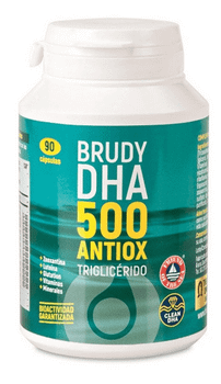 Brudy DHA 500 Antiox 90 Cápsulas