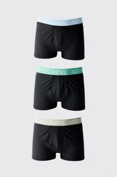 Pack De 3 Bóxers Man Active Resistentes, Multi