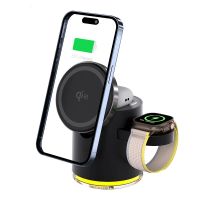 qi2 15w cargador inalambrico magnetico 3 en 1 estacion de carga inalambrica rapida para smartphones para iphone 17 17pro