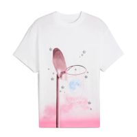 camiseta puma shooting stars 3 blanca