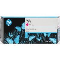 hp cartucho de tinta magenta designjet 738 de 300 ml