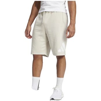 adidas Short Short Essentials Big Logo en French Terry beige para hombre
