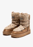 botas con forro calido nordic fur sand - marron