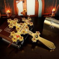 hakelai cruz ortodoxa bendicion de manos articulos religiosos decoracion catolica iglesia cruz pectoral