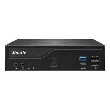 Barebone Shuttle DH610V2 Intel H610 LGA 1700 DDR5 120W HDMI DisplayPort COM