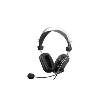 Auriculares A4Tech Evo Vhead 50 con cable Diadema Cancelación de Ruido Micrófono Negro