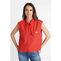 le temps des cerises chaquetas chaqueta sin mangas arley para mujer