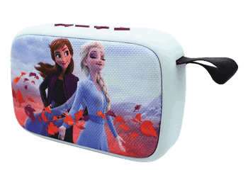 Altavoz inalámbrico - Lexibook Frozen, 5W, Bluetooth, 4h Autonomía, Batería Litio 300 mAh, Función TWS, Azul