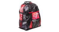 bolsa compressport globeracer negra   roja unisex