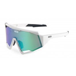 Kask Koo Gafas Spectro Blancas - Lente Verde