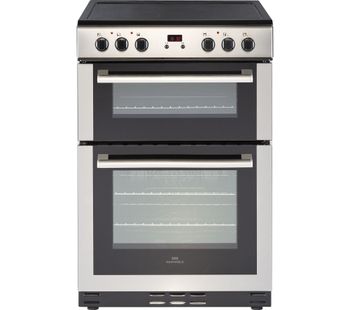 NEW WORLD NW 60EDOMC STA 60 cm Electric Ceramic Cooker - Stainless Steel, Stainless Steel