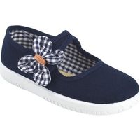vulpeques zapatillas lona nina 126-p azul para nina