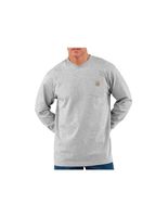 camiseta carhartt workwear pocket t-shirt ls hombre gris