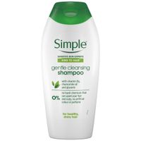 simple kind to hair gentle care shampoo