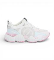 no name para mujer pnvkknd zapatillas krazee runner blanco rosa 38 3 a 5cm cordones casual
