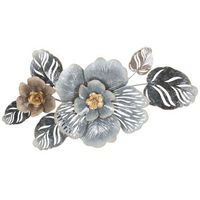 panel decorativo 3d en metal multicolor cm 84x95x48